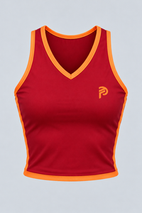 Top Padel Femme - Fire Set