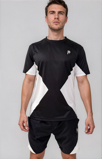 T-shirt de padel homme – Player Set | Noir