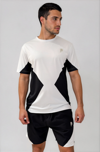 T-shirt de padel homme – Player Set | Blanc